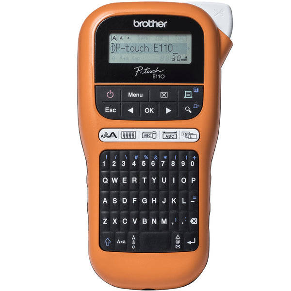 Brother PTE110VPYP1 etiketprinter 180 x 180 dpi 20 mm/sek. TZe QWERTY