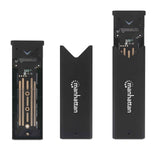 Manhattan 130530 drevkabinet SSD kabinet Sort M.2