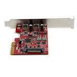 StarTech.com PEXUSB312C3 interface-kort/adapter Intern USB 3.2 Gen 1 (3.1 Gen 1)