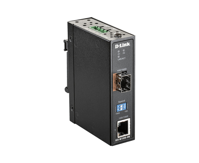 D-Link DIS-M100G-SW netværksomformer til medie 4000 Mbit/s Multitilstand, Enkeltilstand Sort