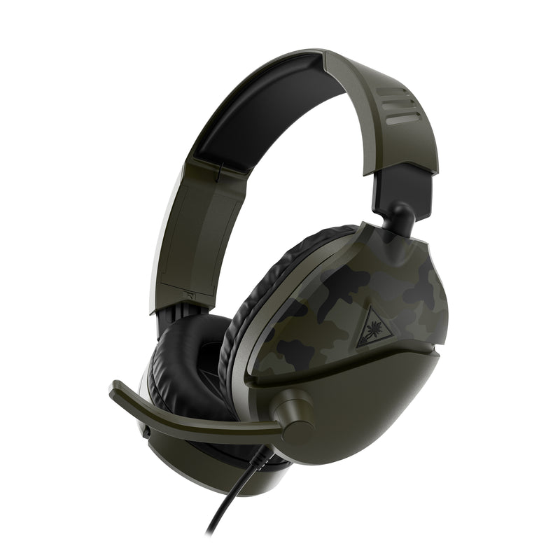 Turtle Beach Recon 70 Headset Ledningsført Spil Sort, Grøn
