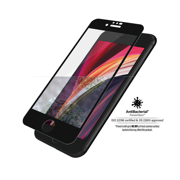 PanzerGlass ® Screen Protector iPhone 8 | 7 | 6s | 6 | SE (2020/2022) | Edge-to-Edge Klar skærmbeskytter Apple 1 stk