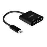 StarTech.com CDP2DP14UCPB USB grafisk adapter 7680 x 4320 pixel Sort