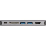 StarTech.com DKT30CHVAUSP dockingstation Ledningsført USB 3.2 Gen 1 (3.1 Gen 1) Type-C Sort, Grå