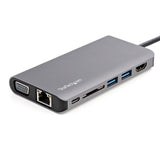 StarTech.com DKT30CHVAUSP dockingstation Ledningsført USB 3.2 Gen 1 (3.1 Gen 1) Type-C Sort, Grå