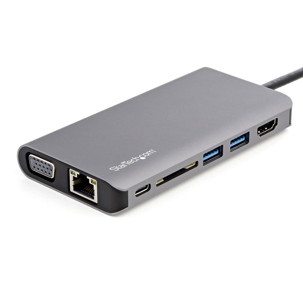 StarTech.com DKT30CHVAUSP dockingstation Ledningsført USB 3.2 Gen 1 (3.1 Gen 1) Type-C Sort, Grå
