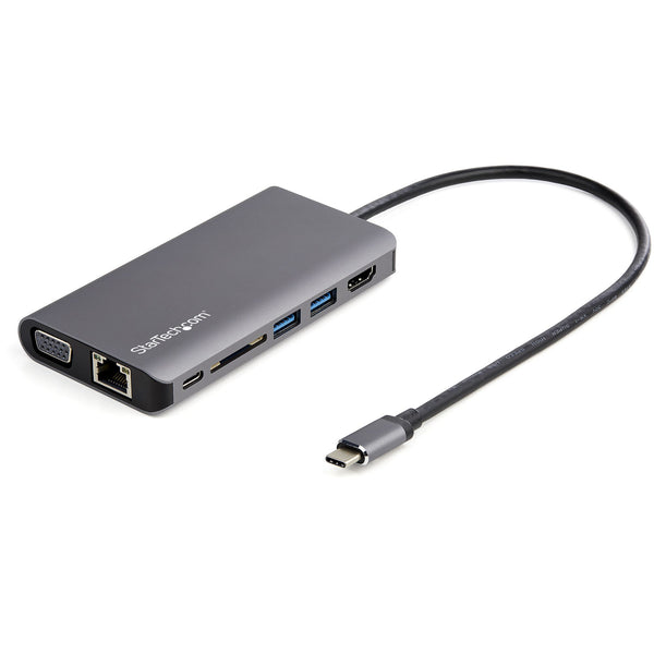 StarTech.com DKT30CHVAUSP dockingstation Ledningsført USB 3.2 Gen 1 (3.1 Gen 1) Type-C Sort, Grå