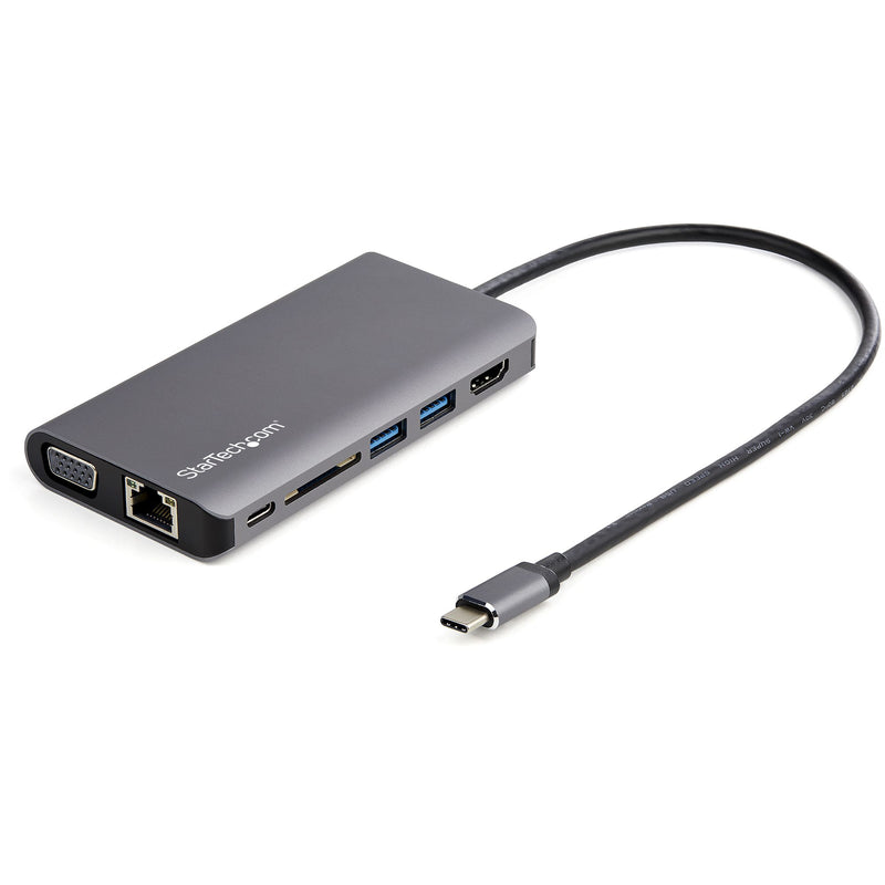 StarTech.com DKT30CHVAUSP dockingstation Ledningsført USB 3.2 Gen 1 (3.1 Gen 1) Type-C Sort, Grå