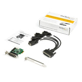 StarTech.com PEX4S953LP interface-kort/adapter Intern Seriel