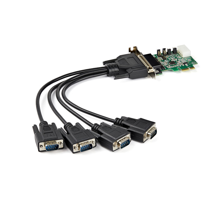 StarTech.com PEX4S953LP interface-kort/adapter Intern Seriel