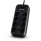 CyberPower Tracer III P0820SUF0-FR overspændingsbeskytter Sort 8 AC stikkontakt(er) 200 - 250 V 1,8 m