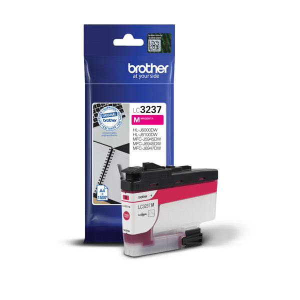Brother LC3237M blækpatron 1 stk Original Standard udbytte Magenta