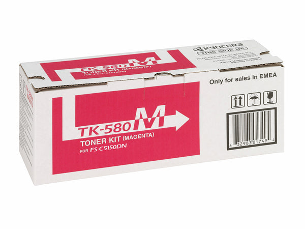 KYOCERA TK-580M tonerpatron 1 stk Original Magenta