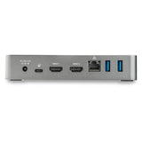 StarTech.com DK30CHHPDEU dockingstation Ledningsført USB 3.2 Gen 1 (3.1 Gen 1) Type-C Sort, Sølv