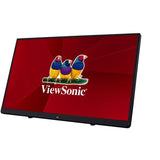 Viewsonic TD2230 computerskærm 54,6 cm (21.5") 1920 x 1080 pixel Fuld HD LCD Berøringsskærm Multibruger Sort
