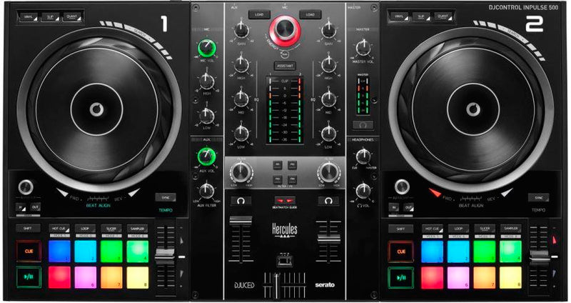 Hercules Inpulse 500 Digital Vinyl System (DVS) scratcher Sort