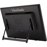 Viewsonic TD1630-3 computerskærm 39,6 cm (15.6") 1366 x 768 pixel HD LCD Berøringsskærm Multibruger Sort