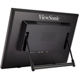 Viewsonic TD1630-3 computerskærm 39,6 cm (15.6") 1366 x 768 pixel HD LCD Berøringsskærm Multibruger Sort