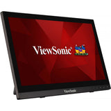 Viewsonic TD1630-3 computerskærm 39,6 cm (15.6") 1366 x 768 pixel HD LCD Berøringsskærm Multibruger Sort