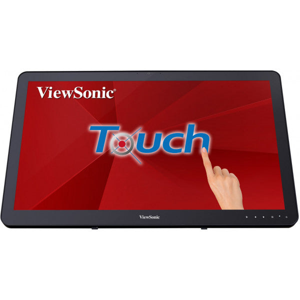 Viewsonic TD2430 computerskærm 59,9 cm (23.6") 1920 x 1080 pixel Fuld HD LCD Berøringsskærm Multibruger Sort