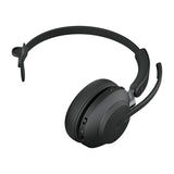 Jabra Evolve2 65 Headset Trådløs Kontor/Callcenter USB Type-A Bluetooth Opladningsstativ Sort