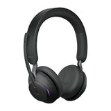 Jabra Evolve2 65 Headset Trådløs Kontor/Callcenter USB Type-C Bluetooth Opladningsstativ Sort