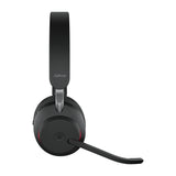 Jabra Evolve2 65 Headset Trådløs Kontor/Callcenter USB Type-A Bluetooth Opladningsstativ Sort