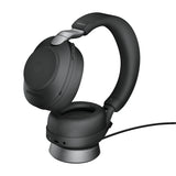 Jabra Evolve2 85 Headset Kabel & trådløs Kontor/Callcenter USB Type-C Bluetooth Sort
