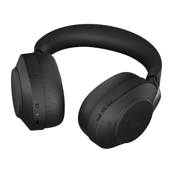 Jabra Evolve2 85 Headset Kabel & trådløs Kontor/Callcenter USB Type-C Bluetooth Sort