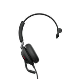 Jabra Evolve2 40 Headset Ledningsført Kontor/Callcenter USB Type-A Bluetooth Sort