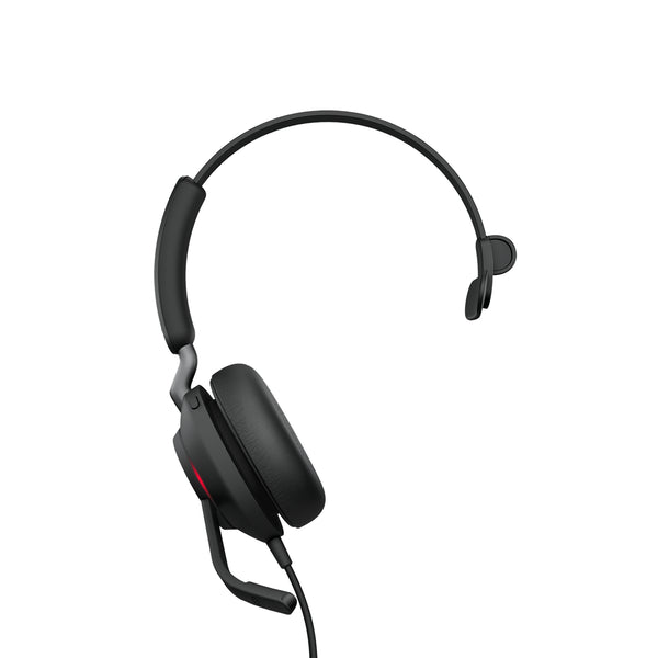 Jabra Evolve2 40 Headset Ledningsført Kontor/Callcenter USB Type-A Bluetooth Sort