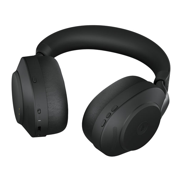 Jabra Evolve2 85 Headset Kabel & trådløs Kontor/Callcenter USB Type-C Bluetooth Sort