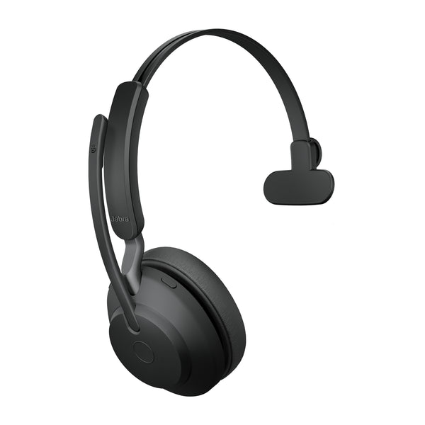 Jabra Evolve2 65 Headset Trådløs Kontor/Callcenter USB Type-A Bluetooth Sort