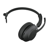 Jabra Evolve2 65 Headset Trådløs Kontor/Callcenter USB Type-A Bluetooth Opladningsstativ Sort