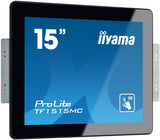 iiyama TF1515MC-B2 computerskærm 38,1 cm (15") 1024 x 768 pixel XGA LED Berøringsskærm Sort