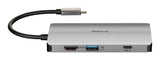 D-Link DUB-M810 dockingstation Ledningsført USB 3.2 Gen 1 (3.1 Gen 1) Type-C Aluminium