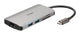 D-Link DUB-M810 dockingstation Ledningsført USB 3.2 Gen 1 (3.1 Gen 1) Type-C Aluminium