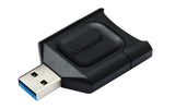 Kingston Technology MobileLite Plus kortlæser USB 3.2 Gen 1 (3.1 Gen 1) Type-A Sort