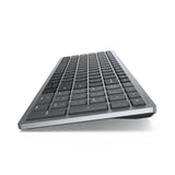 DELL KM7120W tastatur Mus inkluderet Kontor RF trådløs + Bluetooth QWERTY Nordisk Grå, Titanium