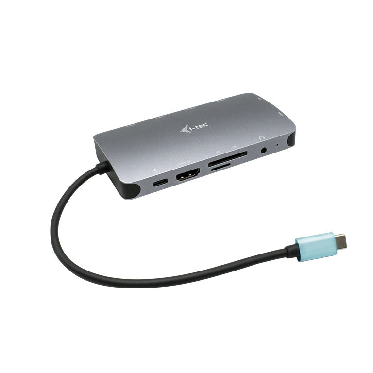 i-tec Metal C31NANODOCKVGAPD dockingstation Ledningsført USB 3.2 Gen 1 (3.1 Gen 1) Type-C Sølv