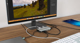 i-tec Metal C31NANODOCKVGAPD dockingstation Ledningsført USB 3.2 Gen 1 (3.1 Gen 1) Type-C Sølv