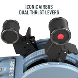 Thrustmaster TCA Quadrant Airbus Edition Sort, Blå Flysimulator PC