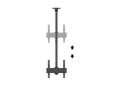 Multibrackets 8885 skærmbeslag til skiltning 165,1 cm (65") Sort