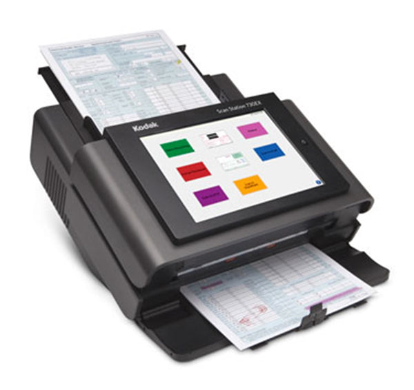 Kodak 730EX Plus ADF + Ark-fodret scanner 600 x 600 dpi Sort