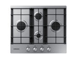 Samsung NA64H3010BS Rustfrit stål Indbygget 56 cm Gaskomfur 4 zone(s)