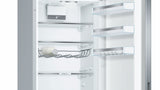 Bosch Serie 6 KGE39AICA køle-/fryseskab Fritstående 343 L Rustfrit stål