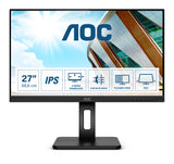 AOC P2 27P2Q computerskærm 68,6 cm (27") 1920 x 1080 pixel Fuld HD LED Sort