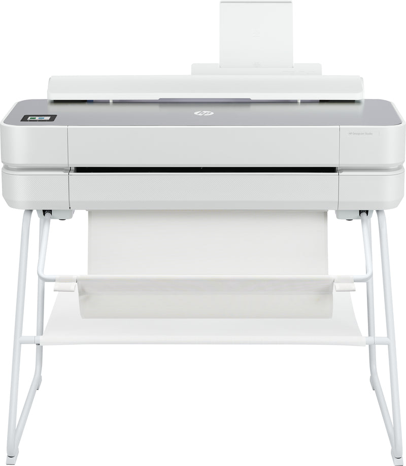 HP Designjet Studio Steel 24-in Printer storformat printer Wi-Fi Termisk inkjet Farve 2400 x 1200 dpi 610 x 1897 mm Ethernet LAN