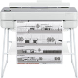 HP Designjet Studio Steel 24-in Printer storformat printer Wi-Fi Termisk inkjet Farve 2400 x 1200 dpi 610 x 1897 mm Ethernet LAN