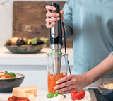 Braun MultiQuick 7 MQ 7045X 1,25 L Nedsænkning blender 1000 W Sort, Rustfrit stål